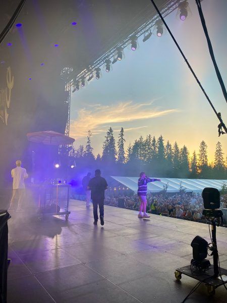 Festarin lava, lavalta kuvattu