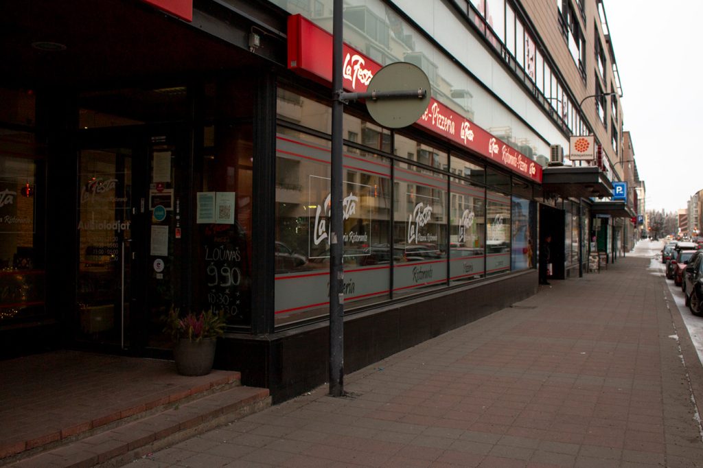 Katukuva La Festa ravintolasta